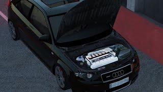 Audi A3 32 V6 Quattro SUPERCHARGED  Assetto Corsa MOD Showroom UPDATE SOON [upl. by Menashem]