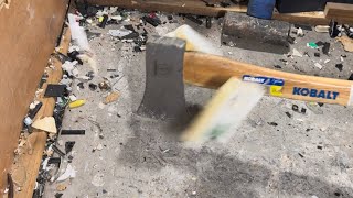 Chopping A Microwave Control Board [upl. by Attennaj]