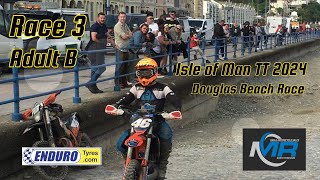 Isle of Man TT 2024 Douglas Beach Race Race 3 [upl. by Sugna]