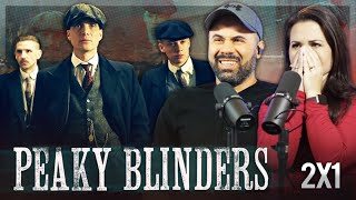 Peaky Blinders quotSeason 2 Episode 1quot Reaction  Couple Reacts [upl. by Chrissy]