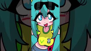 HIMITSU DA YO  Brazil Miku [upl. by Kcirred]