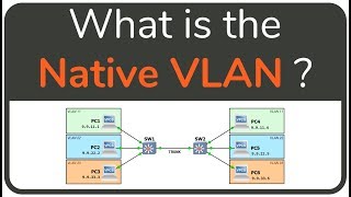 Native VLAN  the DEFINITIVE illustration [upl. by Silloc]