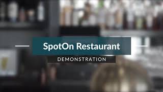 SpotOn Restaurant Demo [upl. by Waylan]