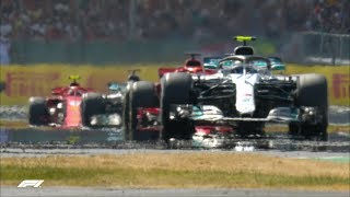 Ferrari amp Mercedes Heavyweight Clash  2018 British Grand Prix [upl. by Ramahs]