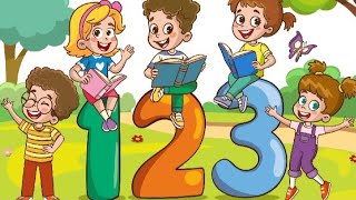 Counting 1 to 10123 Numbers Counting for kids Learn to count video [upl. by Arekat686]