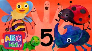 Finger Family Bugs Song  ABC Kid TV Nursery Rhymes amp Kids Songs [upl. by Aleb666]