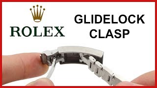 ▶ How to use Rolex Glidelock Clasp for Submariner SeaDweller Deepsea [upl. by Mossman]