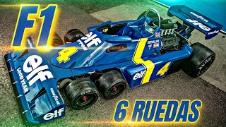 TYRRELL P34 El EXTRAÑO FÓRMULA 1 de SEIS RUEDAS [upl. by Belva]