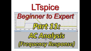 LTSpice Beginner To Expert Part 11 AC Analysis [upl. by Namzzaj]