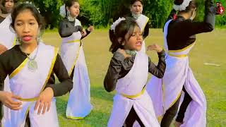 Mamo chitte niti nritye Dancec  Rabindra SangeetRabindra Nritya  Dance With Raj [upl. by Retsam]