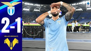 Lazio  Hellas Verona 21 Highlights Lega Serie A enilive 202425 lazio vs verona highlights [upl. by Harrad]