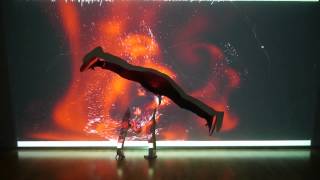 KINECT  PROJECTOR DANCE [upl. by Rumilly]