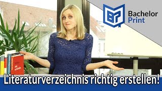 LITERATURVERZEICHNIS – das Regelwerk für Hausarbeit amp Bachelorarbeit [upl. by Klarrisa264]