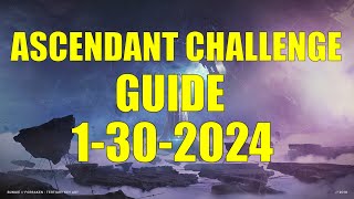 Destiny 2  Ascendant Challenge Guide and Location 1302024 [upl. by Oznerol]