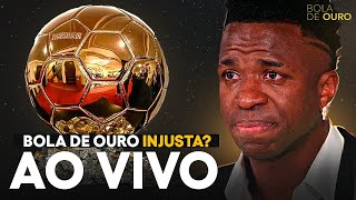 BOLA DE OURO 2024 AO VIVO  A PREMIAÇÃO MAIS INJUSTA DA HISTORIA [upl. by Airyk868]