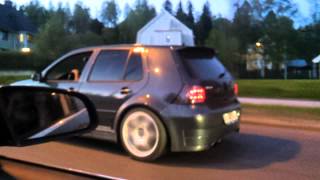 Golf 4 Gti tdi 220hp 450nm Exhaust sound [upl. by Cumine]