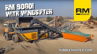 RM 90GO  crushing CampD waste in Agramunt Spain [upl. by Cudlip]