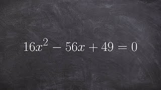 How to find the discriminant and label the solutions of a quadratic [upl. by Zebapda]