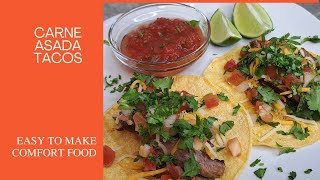 Carne Asada Tacos mexicanfood [upl. by Ttevy]