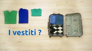 TravelTips come mettere più vestiti in Valigia [upl. by Ialohcin]