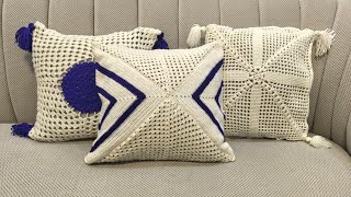 LIVE Crochet Part 2 Make Your Own Crochet Cushion Cover A Beginners Tutorial [upl. by Lowndes]