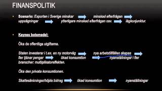 Sh2  Ekonomiska teorier del 2 [upl. by Spevek]