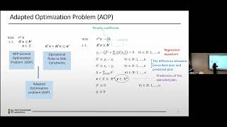 A datadriven method for constraint customization in optimization models Mahdis Bayani [upl. by Nared]