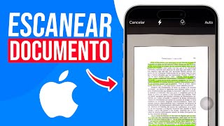 Como ESCANEAR un DOCUMENTO en iPhone Guia Completa [upl. by Nahtad]