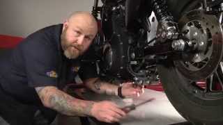 How to Change Oil amp Filter in a HarleyDavidson Sportster by JampP Cycles [upl. by Elehcim87]