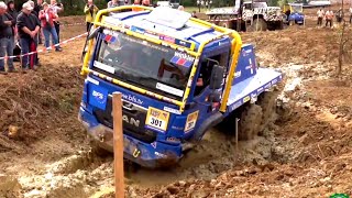 6x6 MAN Truck TGS Trials toughest terrain off road [upl. by Enilraep]