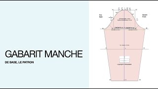 Patron Gabarit manche [upl. by Asilet92]