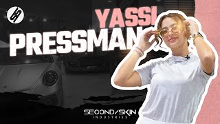 WRAPPING YASSI PRESSMANS NEW CAR [upl. by Sairu]