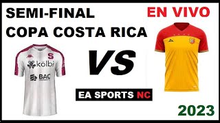 🔴Deportivo Saprissa vs Herediano en vivo  SemiFinal Copa Costa Rica [upl. by Alehtse]