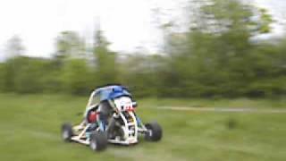 Kart cross 600 CBR ça marche [upl. by Alaet]