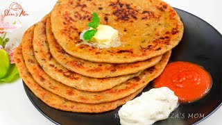 সকাল বা বিকেলের নাস্তায় ঝটপট সহজ আলু পরোটা Easy Aloo Paratha Recipe  How to Make Soft Aloo Paratha [upl. by Windzer]