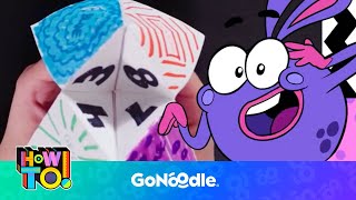 How To Make a Fortune Teller  Activities for Kids  Arts amp Crafts  GoNoodle [upl. by Malkah]