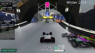 Winter 2024  22 Author Medal  Top 5 WRs  Trackmania 2020  GPS  WR  2024 Winter Campaign [upl. by Lusa]