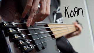 KORN  Insane  Bass Cover [upl. by Van71]