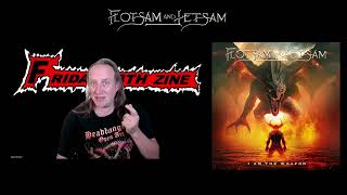 Flotsam amp Jetsam release their new album I am the Weapon 2024 [upl. by Onitnelav]