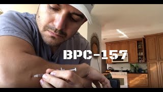 BPC157  injecting peptides to quickly heal nagging injuries [upl. by Alyhs]