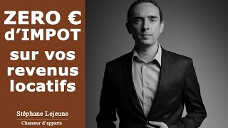 LMNP Fiscalité location meublée  comment payer ZERO euro dimpôt [upl. by Levinson]