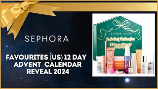 SEPHORA US 12 DAY ADVENT CALENDAR 2024 [upl. by Lissner]