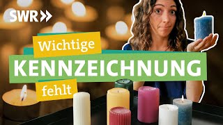 Kerzen Teelichter Bienenwachs und LED – hinter den Kulissen I Ökochecker SWR [upl. by Grier]