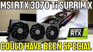 MSI RTX 3070 Ti Suprim X Review  Can This Graphics Card Dethrone the RTX 3080 [upl. by Sibylla]