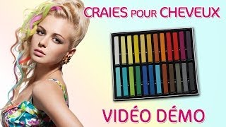 Royal Hair Chalk  Craies pour cheveux by Royal Extension [upl. by Alaunnoif]