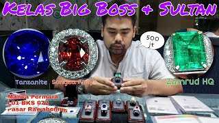 Review Harga Tanzanite Super HQ Emerald Beryl  Zamrud   Manca Permata Pasar Rawa Bening [upl. by Eicnahc]