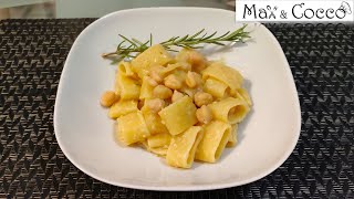 CALAMARATA con CREMA di CECI  Ricetta VEGETARIANA e VEGANA [upl. by Blessington]