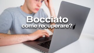 Come studiare dopo una bocciatura il mio metodo [upl. by Oile]