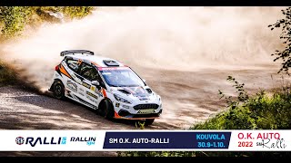 Ralli SM LIVE SM OK AutoRalli  Lauantai [upl. by Heng]