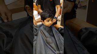 Agastyas First Hair Cut ADVENTURE  cutebaby trendingshorts adventure youtube kanpur shorts [upl. by Tomkiel]